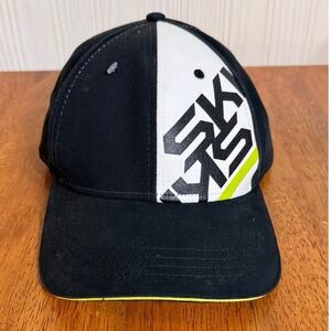 Skidoo Hat Adjustable Strap Back Black Big‎ Print